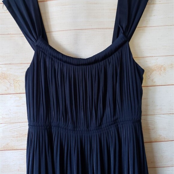 Kobi Halperin Sasha Strappy Midi Dress Midnight Blue Women's Size Medium - Picture 10 of 16